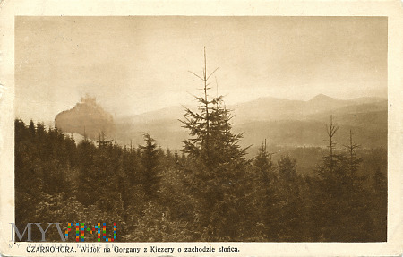 Czarnohora - widok na Gorgany z Kiczery