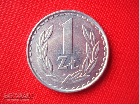 1 złoty 1982 rok