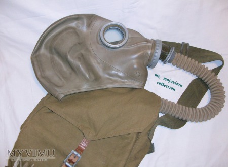 Duże zdjęcie Maska przeciwgazowa SChM-41 z 1954 r. (1)