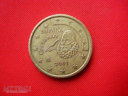 Duże zdjęcie 50 euro centów - Hiszpania