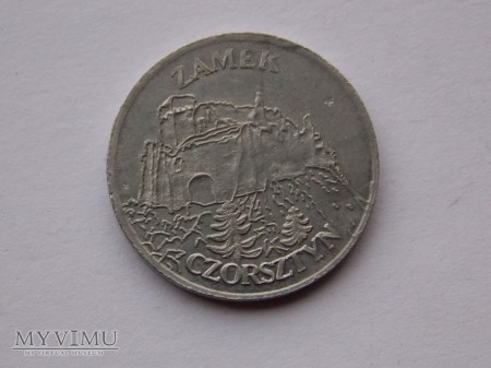 Moneta turystyczna- zamku CZORSZTYN