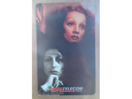 Duże zdjęcie Marlene Dietrich Anna Magnani Karta Magnetyczna IT