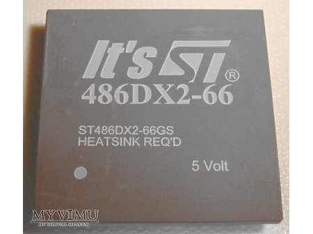 Duże zdjęcie Procesor ST486DX2-66