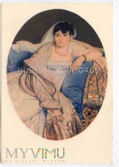 Duże zdjęcie Ingres - Portret pani Riviere