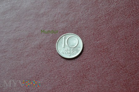 Moneta norweska: 10 øre