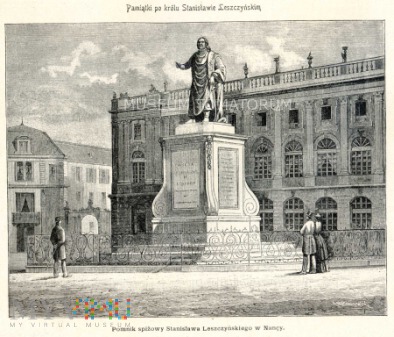 Nancy - Pomnik Stanisława Leszczyńskiego