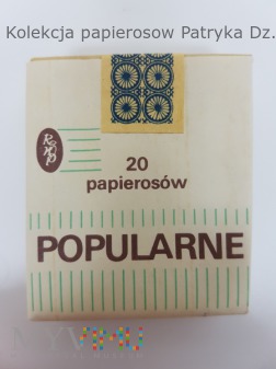 Papierosy POPULARNE 1990 r. Radom