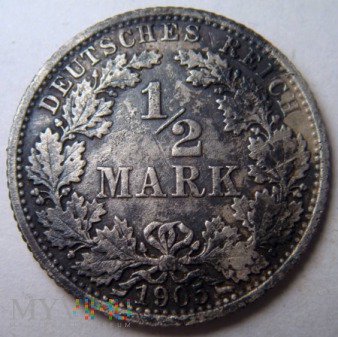 1/2 Mark 1905 A