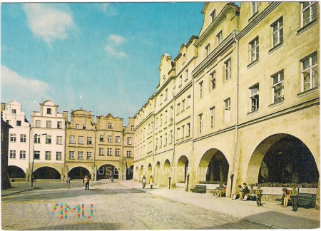 Duże zdjęcie Jelenia Góra - Hirschberg - Plac Ratuszowy - 1974