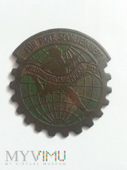Odznaka Weltspartakiade w Moskwie w 1933 roku
