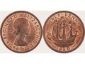 Wielka Brytania, half penny 1960