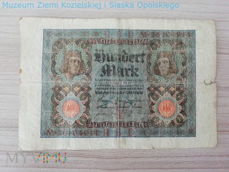 Duże zdjęcie 100 marek reichsmark