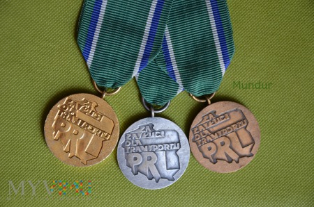 Odznaki „Za Zasługi dla Transportu PRL”