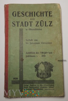Geschichte der Stadt Zülz in Oberschlesien 1926