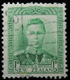 Duże zdjęcie Nowa Zelandia 1d Jerzy VI