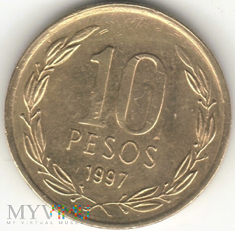 10 PESOS 1997