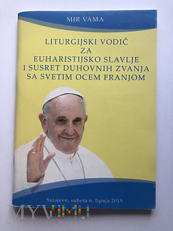 Modlitewnik z Mszy św. Papieskiej 2015 Franciszek