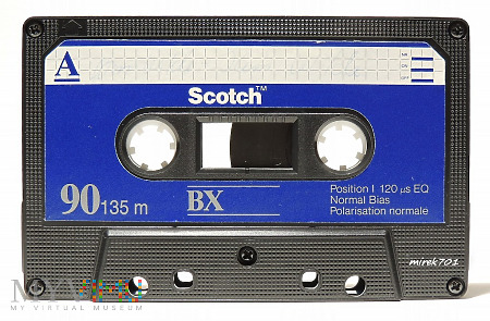 Duże zdjęcie Scotch BX 90 kaseta magnetofonowa