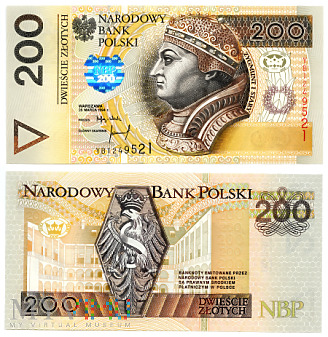 200 złotych 1994 (YB1249521) zastępcza