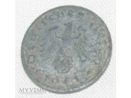 1 pfennig 1941 B Zn