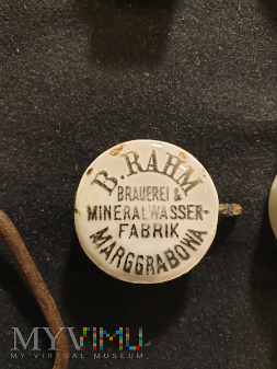 Korek B.Rahm Brauerei&MineralWasserFabrik Margg...