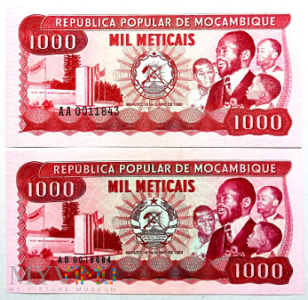 ZAGADKA 37 - Mozambik 1000 meticas