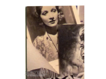 Marlene Dietrich pocztówka reklamowa Holandia