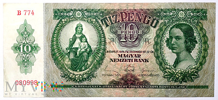 Węgry 10 pengo 1936