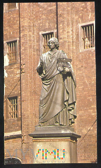 Toruń - Ratusz - Pomnik Kopernika - lata 60-te XX.