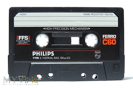 PHILIPS Ferro C60 kaseta magnetofonowa
