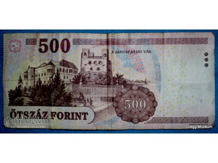 500 FORINT 2008 WĘGRY