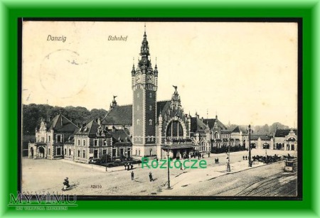 GDAŃSK Danzig , Dworzec kolejowy
