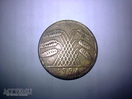1924 dziesięć pfennig