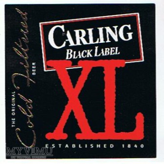 CARLING -black label xl