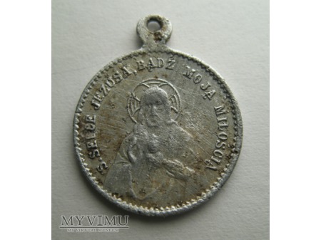 Medalik z Matką Boską Szkaplerzną
