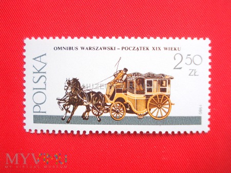 Omnibus warszawski - początek XIX wieku
