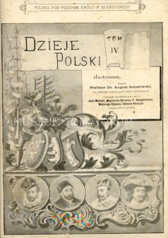 Dzieje Polski - strona tytułowa