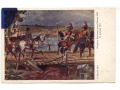 Kossak - Przejście Napoleona przez Niemen w 1812