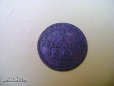 360 einen thaler 1 pfennig 1865