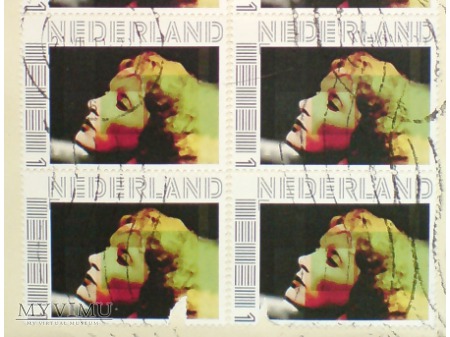 Marlene Dietrich znaczek personalizowany HOLANDIA