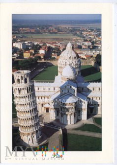 Pisa - krzywa wieża, dzwonnica - lata 90-te XX w.