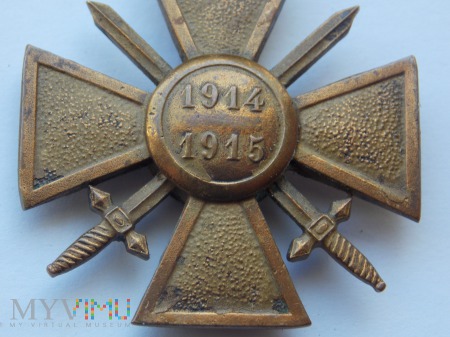 KRZYŻ WOJENNY -1914-1915 - FRANCJA
