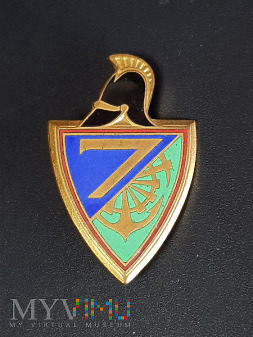 Odznaka 7 Pułku Inżnieryjnego Armii Francuskiej