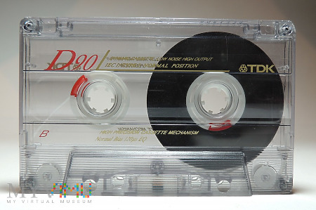 TDK D 90 kaseta magnetofonowa