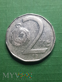 Duże zdjęcie Czechy- 2 korony 2002 r.