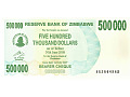 Zimbabwe - 500 000 dolarów (2007)
