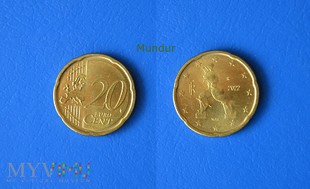 Moneta: 20 euro cent - Włochy