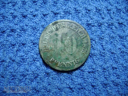 10 pfennig 1873