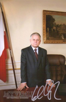 Podpis Lecha Kaczyńskiego