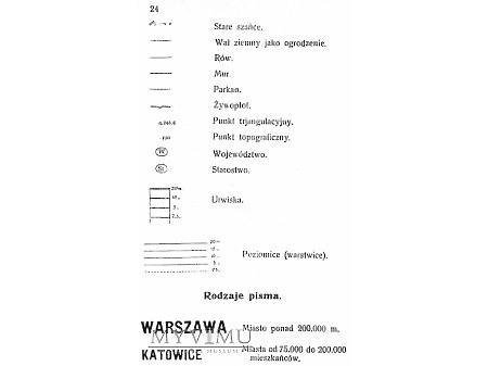 mjr St. Gąsiewicz - Znaki topograficzne map - #025